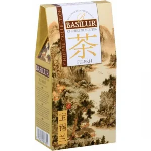 Schwarzer Tee BASILUR Chinese Pu-Erh Papierverpackung 100g