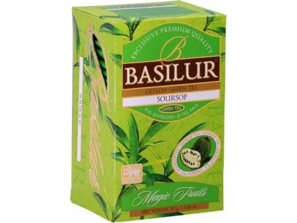 Grüner Tee BASILUR Magic Soursop Gastro-Teebeutel 25x1,5g