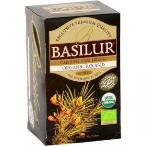 Kräutertee BASILUR BIO Organic Rooibos Gastro-Teebeutel 20x1,5g