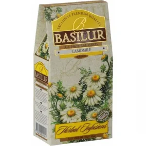 Kräutertee BASILUR Herbal Camomile Papierverpackung 30g