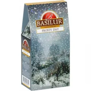 Schwarzer Tee BASILUR Festival Frosty Day Papierverpackung 100g