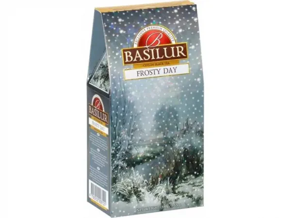 Schwarzer Tee BASILUR Festival Frosty Day Papierverpackung 100g