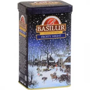 Schwarzer Tee BASILUR Festival Frosty Night Blechverpackung 85g