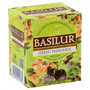 BASILUR Bouquet Green Freshness Gastro-Teebeutel 10×1,5g