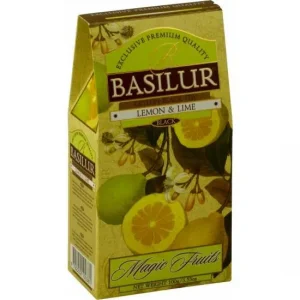 Schwarzer Tee BASILUR Magic Lemon & Lime Papierverpackung 100g