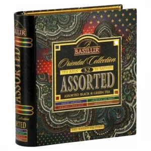 BASILUR Book Assorted Orient Blechverpackung 32 Teebeutel