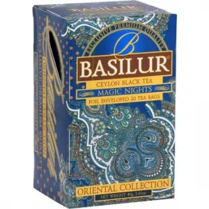 Schwarzer Tee BASILUR Orient Magic Night Gastro-Teebeutel 25x2g