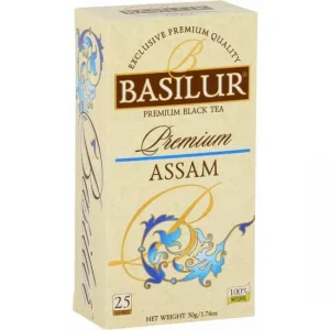 Schwarzer Tee BASILUR Premium Assam Teebeutel 25x2g