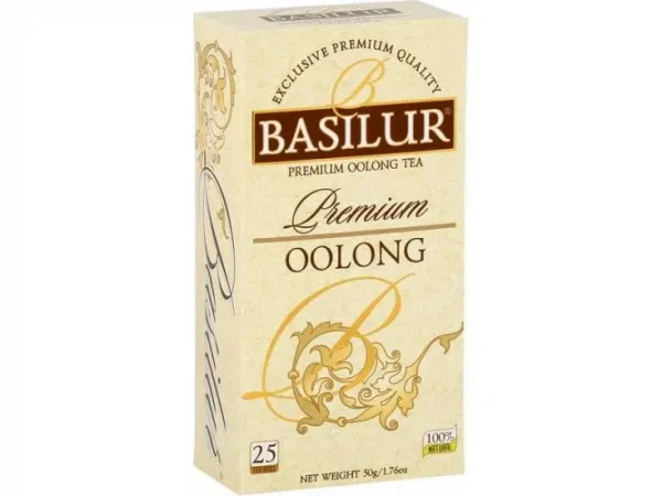 Grüner Tee BASILUR Premium Oolong Teebeutel 25x2g