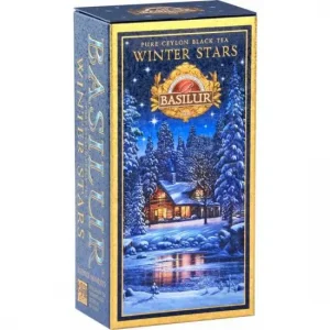 Schwarzer Tee BASILUR Infinite moments Winter Stars Blechverpackung 75g