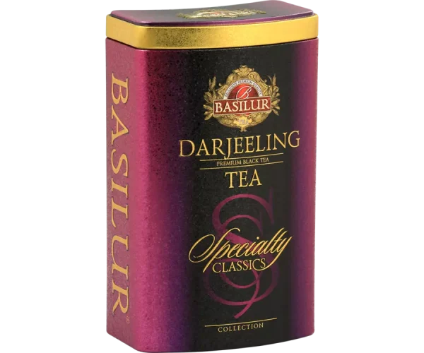 Schwarzer Tee BASILUR Specialty Darjeeling Blechverpackung 100g