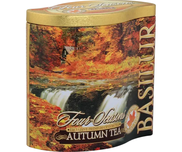 Schwarzer Tee BASILUR Four Season Autumn Tee Blechverpackung 100g