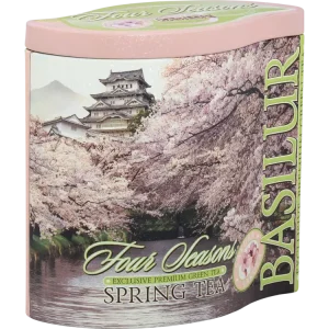 Grüner Tee BASILUR Four Season Spring Tee Blechverpackung 100g