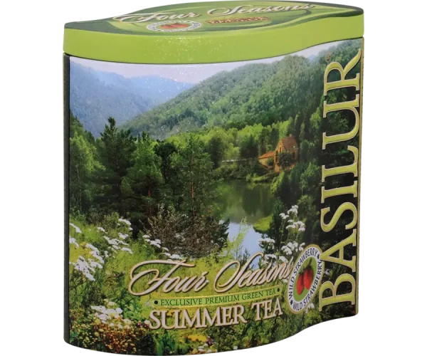 Grüner Tee BASILUR Four Season Summer Tee Blechverpackung 100g