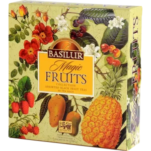 Schwarzer Tee BASILUR Magic Fruits Assorted Gastro-Teebeutel 40x2g