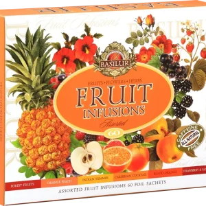 Früchtetee BASILUR Fruit Infusions Assorted Gastro-Teebeutel 60x1,8g