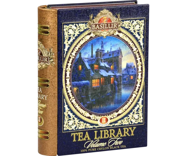 Schwarzer Tee BASILUR Book Tea Library II. Blechverpackung 100g