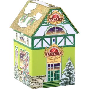 Grüner Tee BASILUR Tea House Winter Avenue 3 Blechverpackung 100g