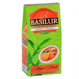 Grüner Tee BASILUR Magic Ginger & Orange Papierverpackung 100g