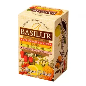 BASILUR Assorted Black Magic Gastro-Teebeutel 4x5x2g