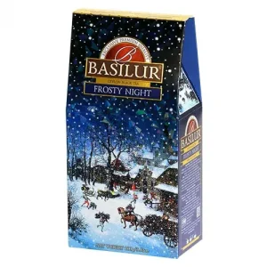 Schwarzer Tee BASILUR Festival Frosty Night Papierverpackung 100g