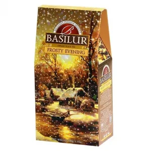 Schwarzer Tee BASILUR Festival Frosty Evening Papierverpackung 100g