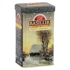 Schwarzer Tee BASILUR Festival Frosty Morning Blechverpackung 85g