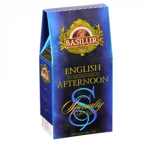 Schwarzer Tee BASILUR Specialty English Afternoon Papierverpackung 100g