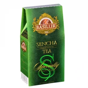 Grüner Tee BASILUR Specialty Sencha Papierverpackung 100g