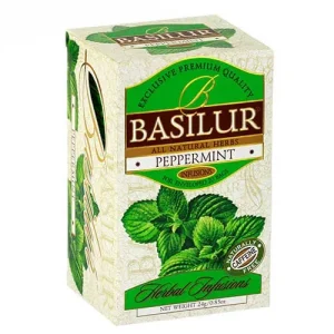 Kräutertee BASILUR BASILUR Herbal Peppermint Gastro-Teebeuteln 25x1,2g