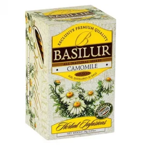 Kräutertee BASILUR Herbal Camomile Gastro-Teebeuteln 25x1,2g