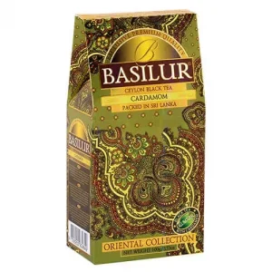 Schwarzer Tee BASILUR Orient Cardamom Papierverpackung 100g