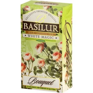 Grüner Tee BASILUR Bouquet White Magic Teebeutel 25x1,5g