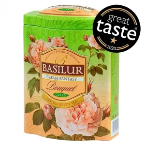 Grüner Tee BASILUR Bouquet Cream Fantasy Blechverpackung 100g