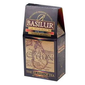 Schwarzer Tee BASILUR Island of Tea Special FBOP Papierverpackung 100g