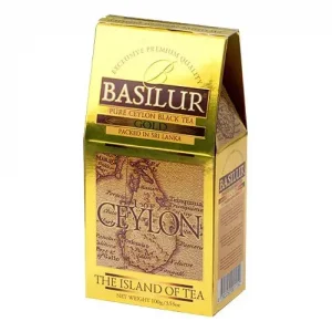 Schwarzer Tee BASILUR Island of Tea Gold OP1 Papierverpackung 100g